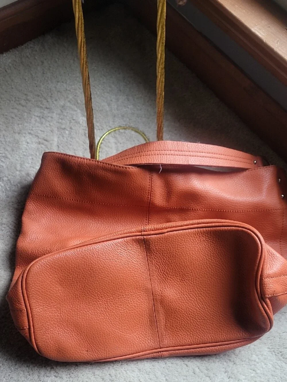 Banana Republic Leather Hobo Bag in Rustic Brown